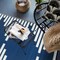 World Rug Gallery Bohemian Stripe Diamond Reversible Recycled Plastic 7'10'' X 10' Navy Outdoor Rug 6071NAVY8X10 - alternate 6